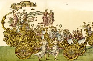 Rydwan triumfalny autorstwa Albrecht Dürer