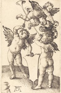 Trzy Genii, ok. 1505. autorstwa Albrecht Dürer