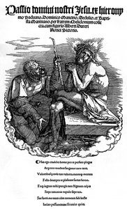 Strona tytułowa do serii Wielka Pasja, 1510, 1936 autorstwa Albrecht Dürer