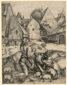 Syn marnotrawny autorstwa Albrecht Dürer