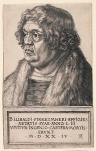 Willibald Pirckheimer autorstwa Albrecht Dürer