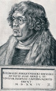 Willibald Pirckheimer, 1524 1906 autorstwa Albrecht Dürer