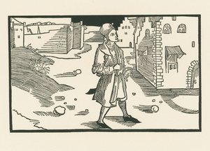 Antipho, ok. 1492-93 (drzeworyt) autorstwa Albrecht Dürer or Duerer
