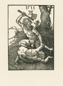 Kain zabija Abla autorstwa Albrecht Dürer or Duerer