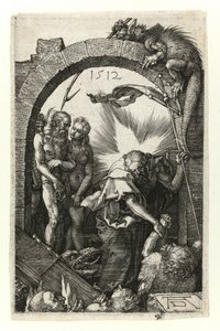 Chrystus w Limbo (z Adamem i Ewą) autorstwa Albrecht Dürer