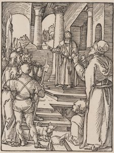 Chrystus przed Annaszem autorstwa Albrecht Dürer