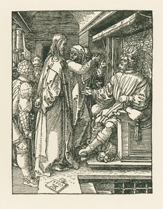 Chrystus przed Herodem autorstwa Albrecht Dürer or Duerer