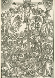 Ukrzyżowanie (Wielka Kalwaria), ok. 1496-00 (drzeworyt) autorstwa Albrecht Dürer or Duerer