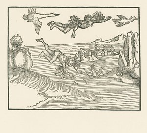 Dedal i Ikar autorstwa Albrecht Dürer or Duerer