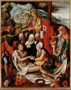 Deploracja (obraz na płótnie) autorstwa Albrecht Dürer or Duerer