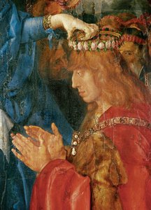 Cesarz Maksymilian I autorstwa Albrecht Dürer or Duerer