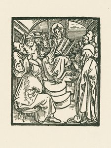 Jezus wśród lekarzy autorstwa Albrecht Dürer or Duerer