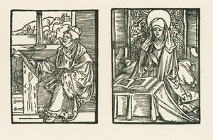Magister Matthias, kanonik Linkoeping i świętej Birgitty autorstwa Albrecht Dürer or Duerer