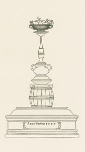 Monumentalna kolumna dla pijaka autorstwa Albrecht Dürer or Duerer