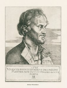 Philipp Melanchthon. 1526 (rycina) autorstwa Albrecht Dürer or Duerer