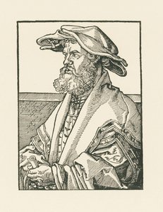 Portret Heliusa Eobanusa Hessusa autorstwa Albrecht Dürer or Duerer