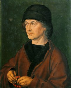 Portret Ojca (malarstwo na drewnie) autorstwa Albrecht Dürer