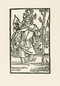 Święty Krzysztof autorstwa Albrecht Dürer or Duerer