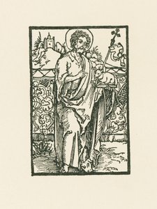 Święty Jan Chrzciciel autorstwa Albrecht Dürer or Duerer