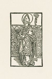 Święty Mikołaj autorstwa Albrecht Dürer or Duerer
