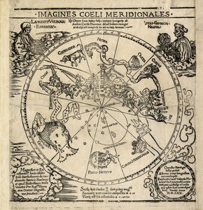 Południowa półkula niebieska, "Imagines Coeli Meridionales autorstwa Albrecht Dürer or Duerer