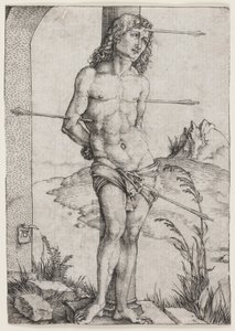 Św. Sebastian w Kolumnie autorstwa Albrecht Dürer