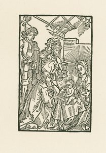Adoracja Trzech Króli autorstwa Albrecht Dürer or Duerer
