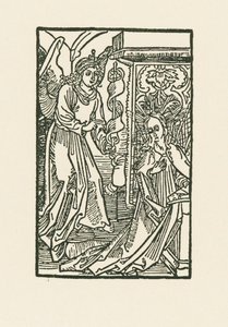 Zwiastowanie autorstwa Albrecht Dürer or Duerer