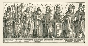 Austriaccy święci autorstwa Albrecht Dürer or Duerer