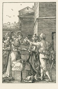 Ścięcie świętego Jana Chrzciciela autorstwa Albrecht Dürer or Duerer