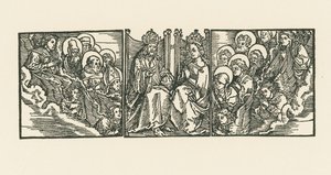 Koronacja Dziewicy autorstwa Albrecht Dürer or Duerer