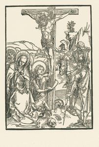 Ukrzyżowanie, ok. 1500 r. (drzeworyt) autorstwa Albrecht Dürer or Duerer