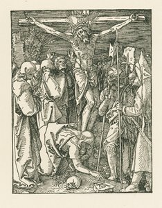 Ukrzyżowanie, ok. 1509 (drzeworyt) autorstwa Albrecht Dürer or Duerer