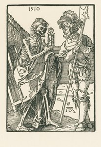 Śmierć i Landsknecht autorstwa Albrecht Dürer or Duerer