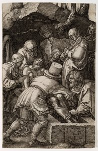 Złożenie do grobu autorstwa Albrecht Dürer