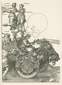 Wielki wóz triumfalny autorstwa Albrecht Dürer or Duerer