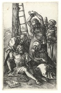 Opłakiwanie Chrystusa autorstwa Albrecht Dürer