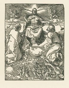 Sąd Ostateczny, ok. 1510 (drzeworyt) autorstwa Albrecht Dürer or Duerer