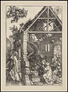 Życie Dziewicy: Narodzenia, 1502-03 autorstwa Albrecht Dürer