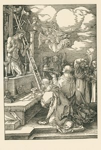 Msza świętego Grzegorza autorstwa Albrecht Dürer or Duerer