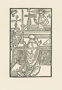 Msza świętego Grzegorza autorstwa Albrecht Dürer or Duerer
