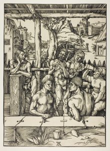 Kąpiel męska autorstwa Albrecht Dürer