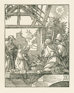 Narodzenie Pańskie, ok. 1510 (drzeworyt) autorstwa Albrecht Dürer or Duerer