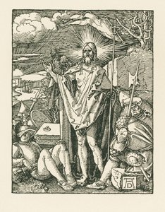 Zmartwychwstanie, ok. 1510 (drzeworyt) autorstwa Albrecht Dürer or Duerer