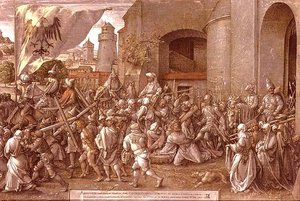Droga na Kalwarię autorstwa Albrecht Dürer