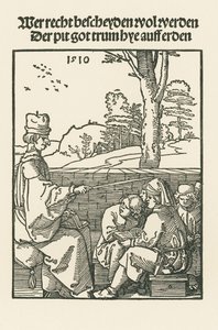 The Schoolmaster autorstwa Albrecht Dürer or Duerer