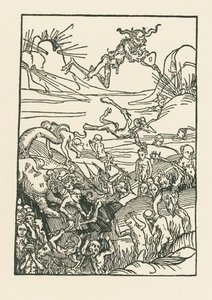 Wieczny lament potępionych autorstwa Albrecht Dürer or Duerer