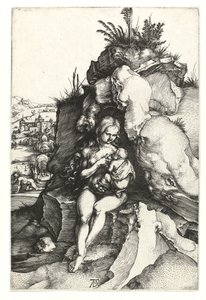 Pokuta św. Jana Chryzostoma, 1496 autorstwa Albrecht Dürer