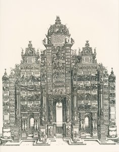 Łuk triumfalny cesarza Maksymiliana I autorstwa Albrecht Dürer or Duerer