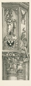 Łuk triumfalny cesarza Maksymiliana I autorstwa Albrecht Dürer or Duerer